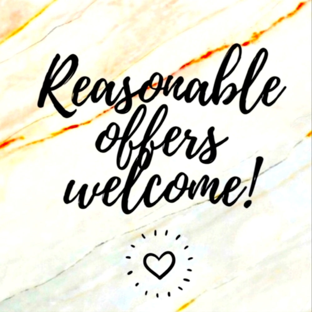 Aloha, Reasonable offers are welcome.